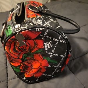 Rose satchel bag